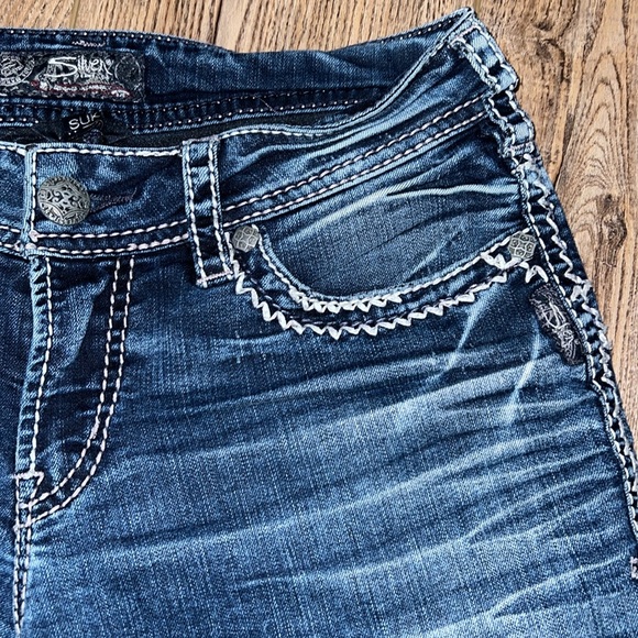 Silver Jeans Suki Mid Boot W28 L31 - Picture 7 of 7